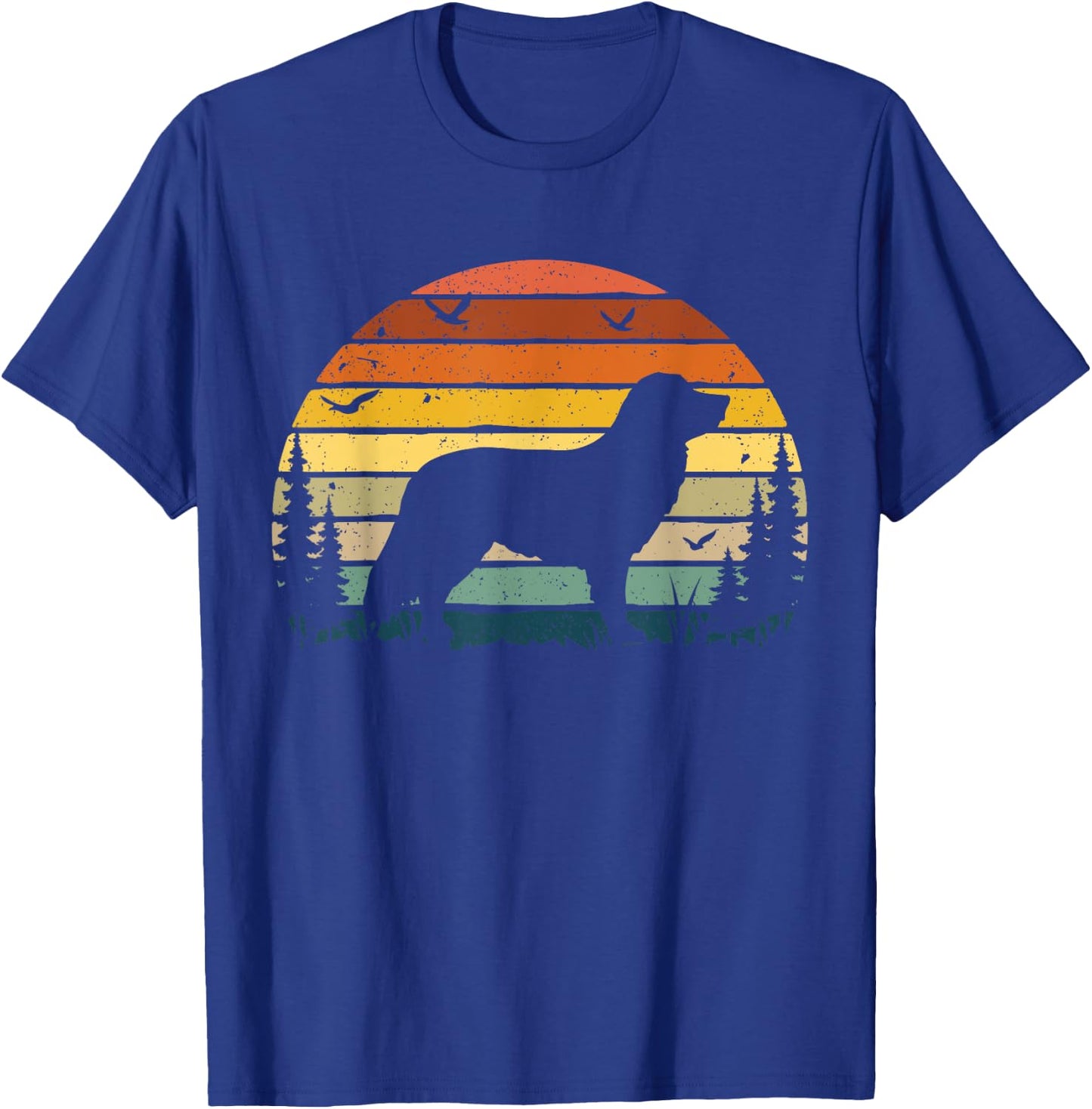 Nova Scotia Duck Ringing Retriever Vintage Dog T-Shirt - T-Shirt | Royal