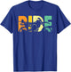 Dirt Bike Motocross Apparel - Motocross Dirt Bike T-Shirt - T-Shirt | Royal