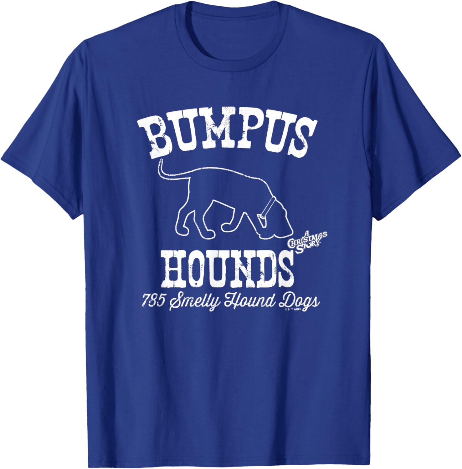 A Christmas Story Bumpus Hounds T-Shirt - T-Shirt | Royal
