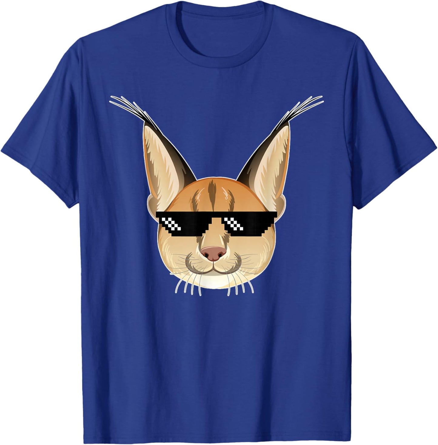 Floppa Cat Meme Floppa Cat Meme Cat Funny Caracal T-Shirt - T-Shirt | Royal