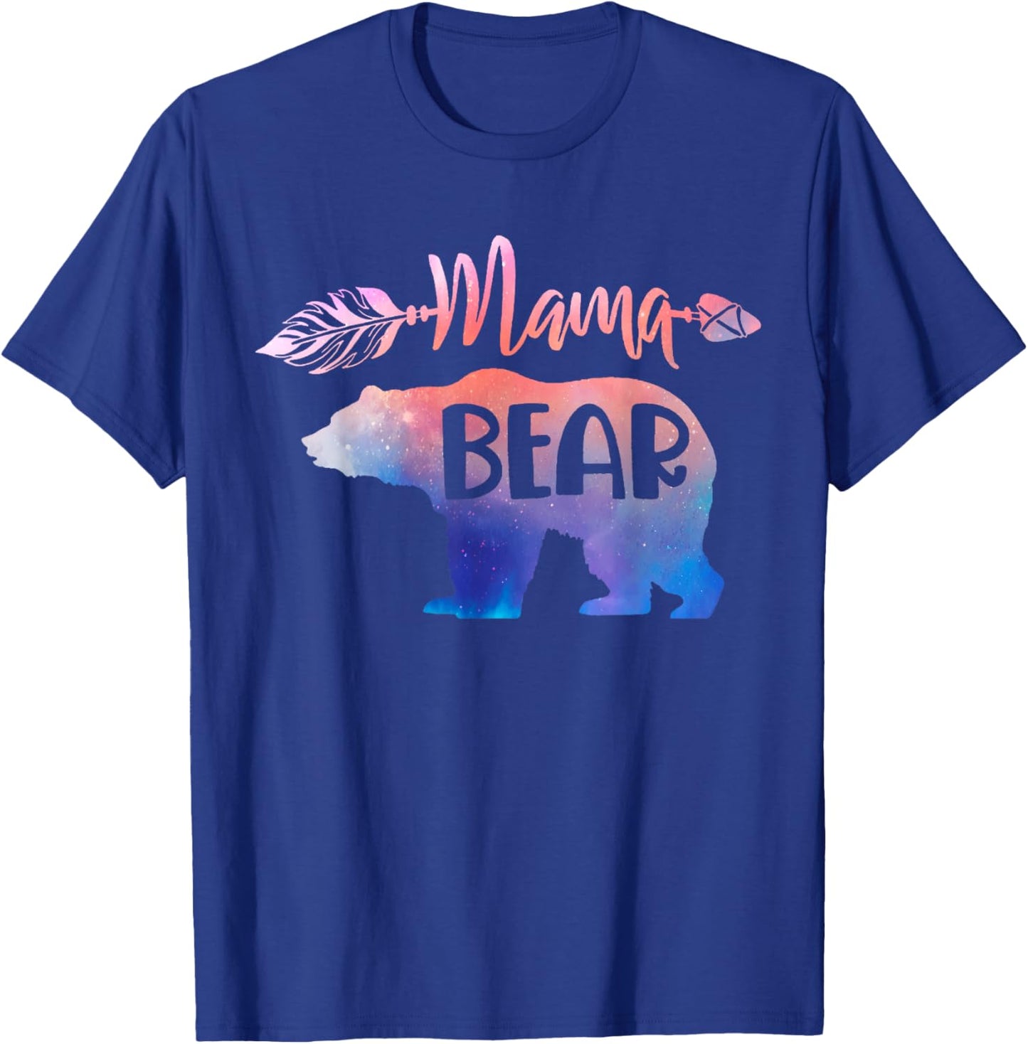 Funny Mama Bear Family Matching Kid Men Women Gifts T-Shirt - T-Shirt | Royal