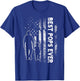 Best Pops Ever USA Flag Father's Day Grandpa Gift T-Shirt - T-Shirt | Royal