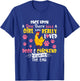 Funny Chicken Dog Lover Girls Farmer T-Shirt - T-Shirt | Royal