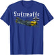 German Warbird I Messerschmitt BF-109 I WW2 Airplanes T-Shirt - T-Shirt | Royal