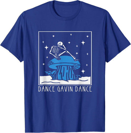 Dance Gavin Dance Mothership Graphic Design - Dance Gavin T-Shirt - T-Shirt | Royal