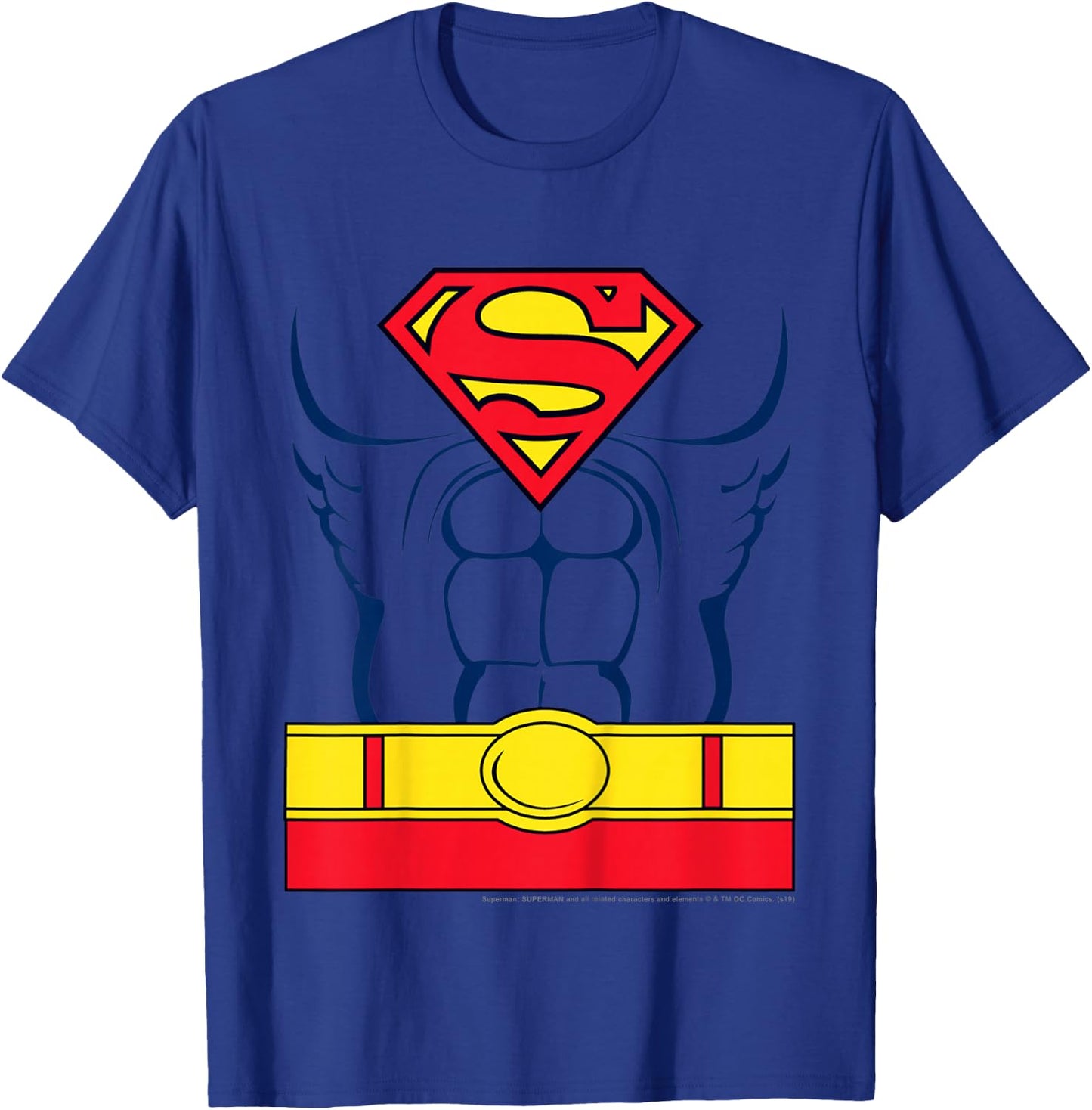 Kids DC Comics Superman Costume T-Shirt - T-Shirt | Royal
