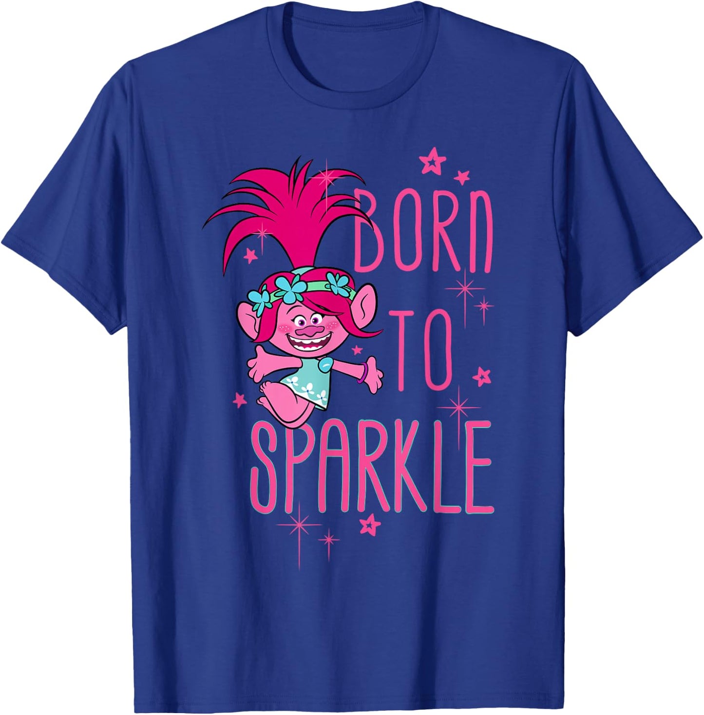 DreamWorks Trolls Born to Sparkle T-Shirt - T-Shirt | Royal