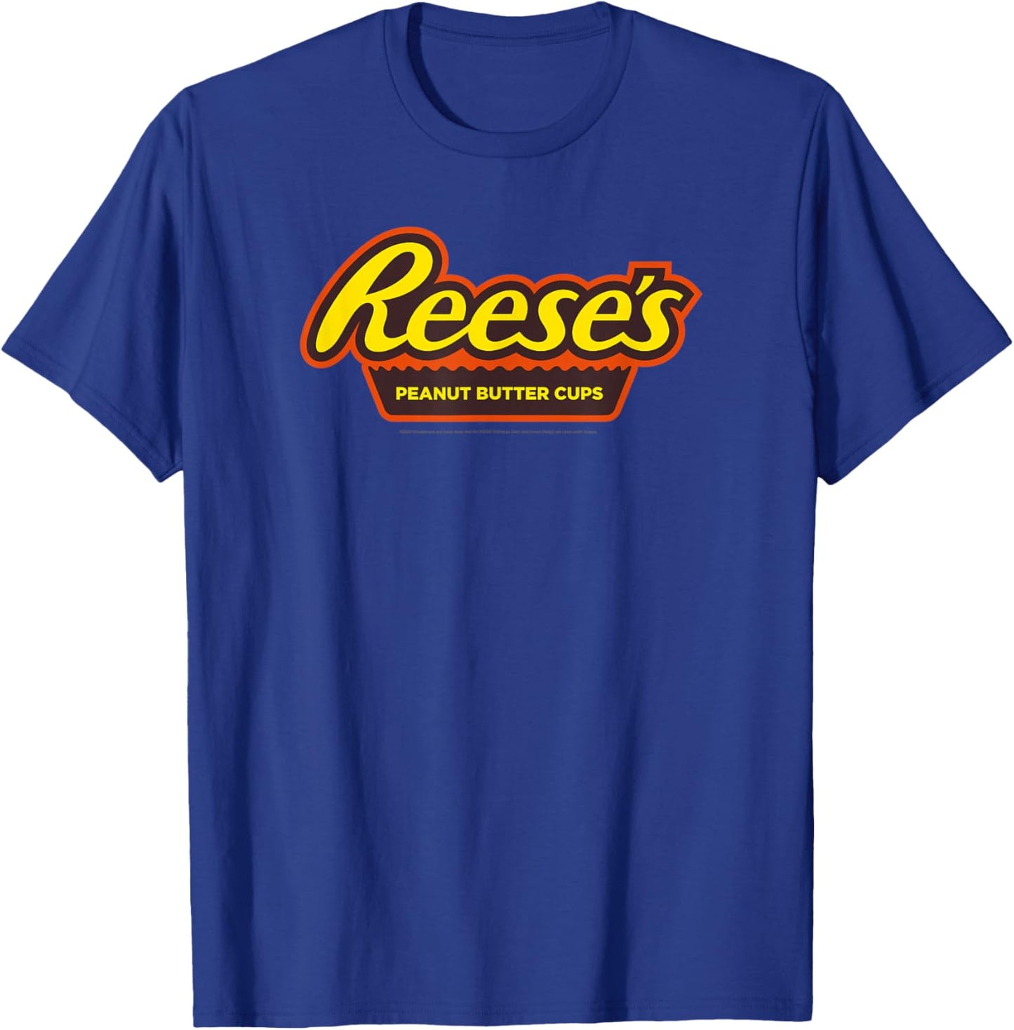 Reese's Peanut Butter Cups Iconic Classic Logo T-Shirt - T-Shirt | Royal