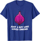 Just a Boy Who Loves Onions T-Shirt - T-Shirt | Royal
