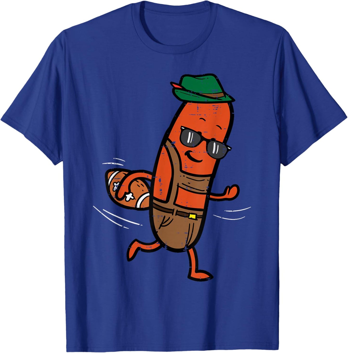Sausage Football Bavarian Octoberfest German Oktoberfest T-Shirt - T-Shirt | Royal