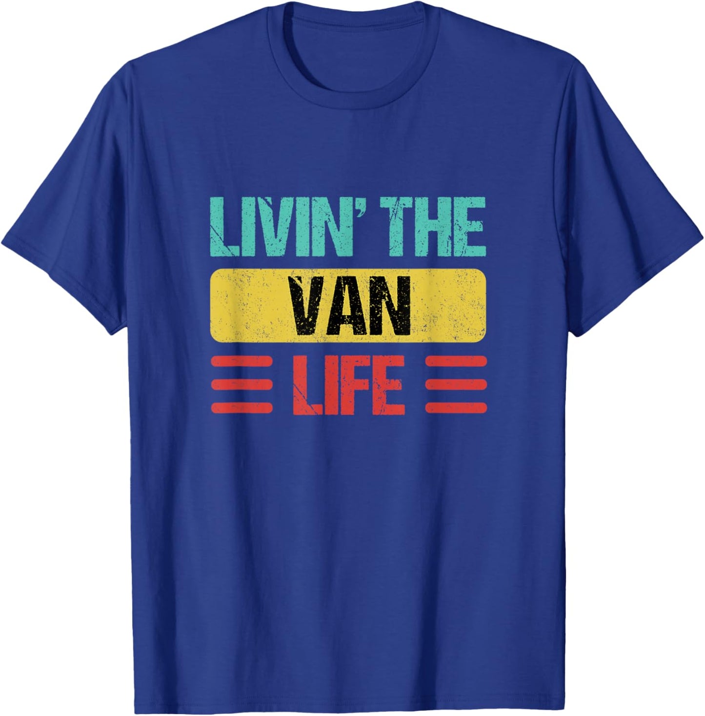 Van Name T-Shirt - T-Shirt | Royal