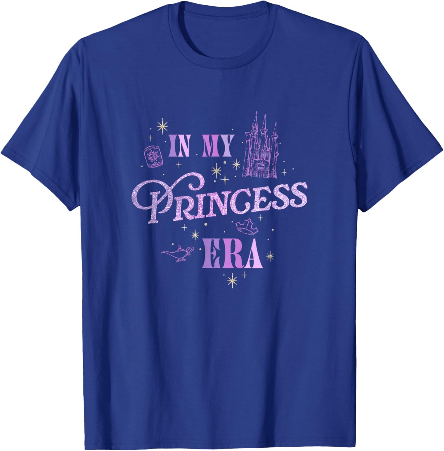 Disney Princess in My Princess Era Sassy Text Logo T-Shirt - T-Shirt | Royal