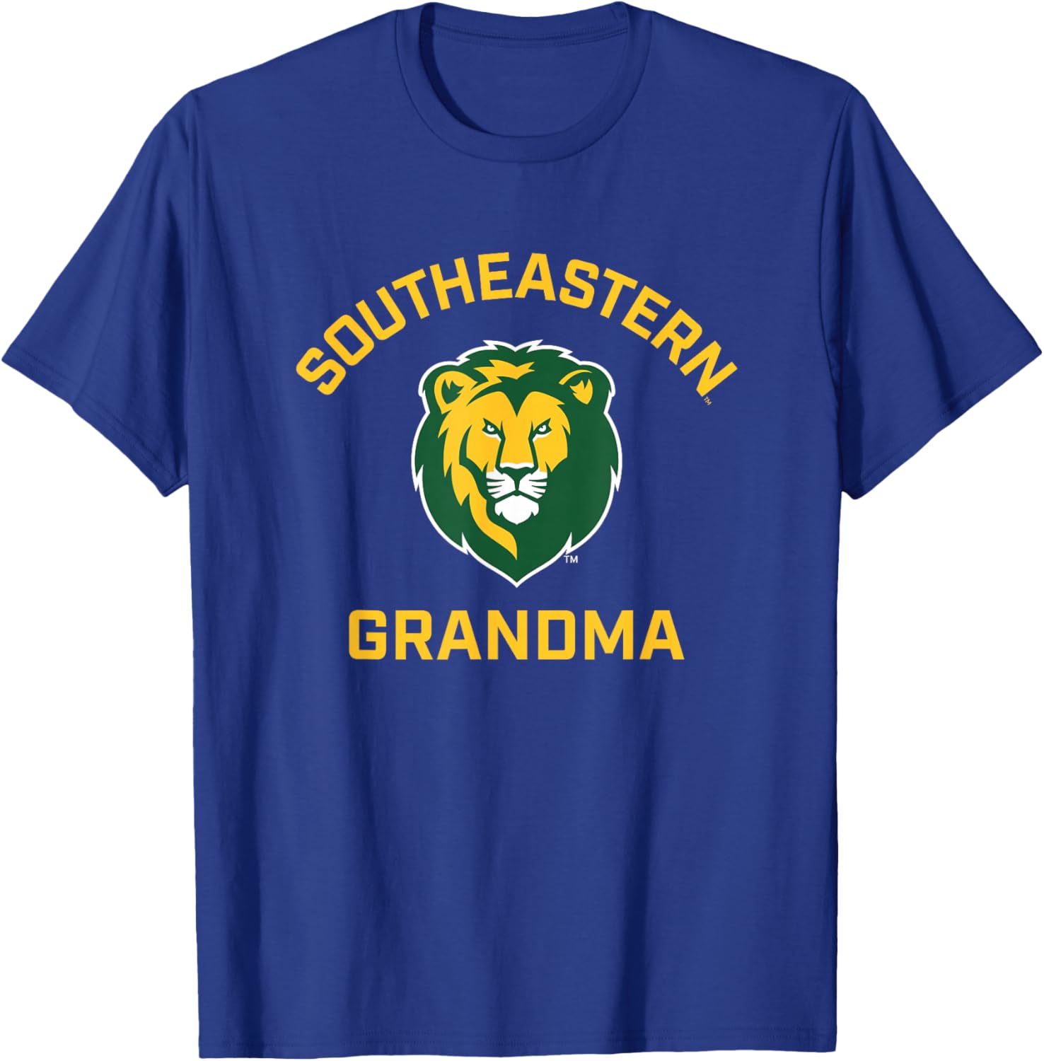 Southeastern Louisiana University Lions Arched Grandma T-Shirt - T-Shirt | Royal