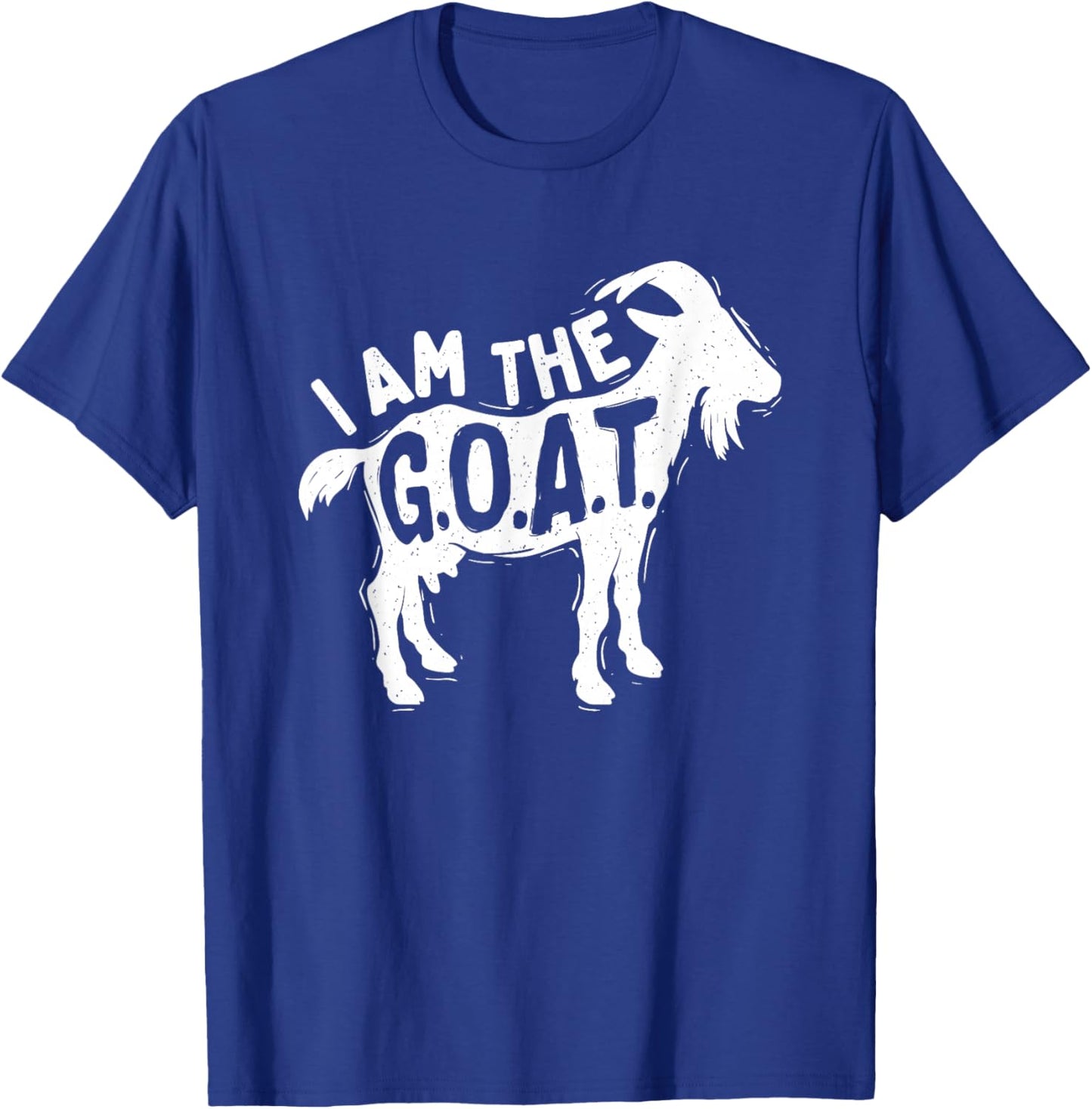 I Am The Goat - Farm Animal Lover Rancher Farmer Farming T-Shirt - T-Shirt | Royal