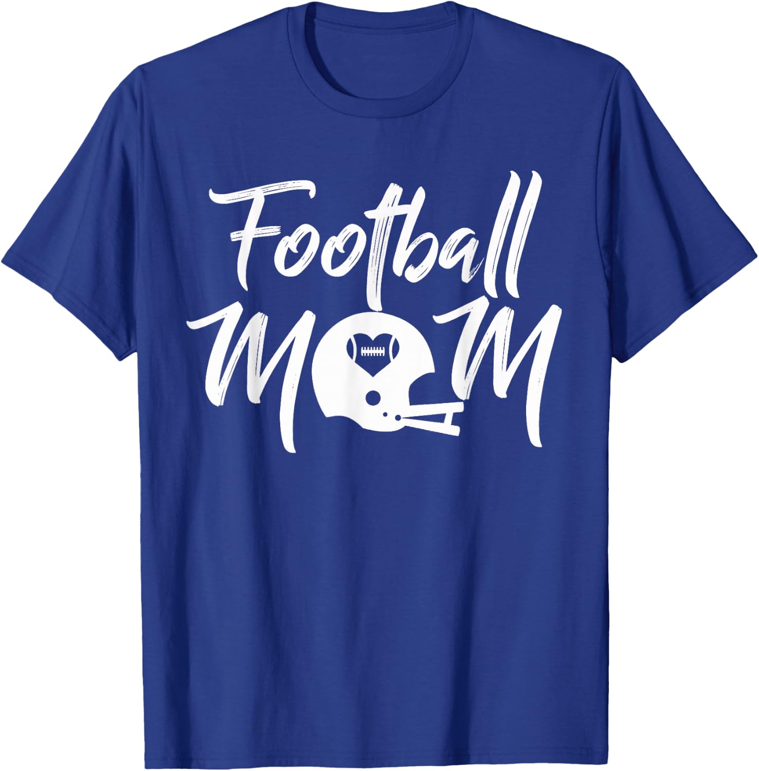 Football Mom Football Mom Football T-Shirt - T-Shirt | Royal