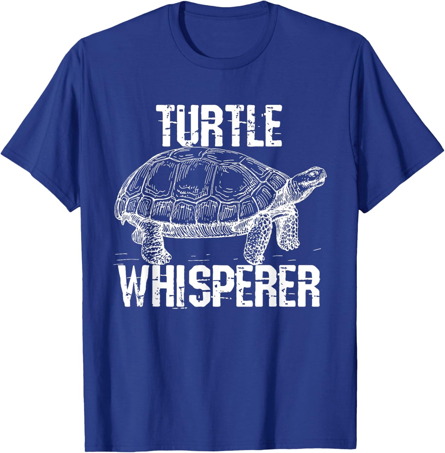 Turtle Whisperer Funny Pet Turtle T-Shirt - T-Shirt | Royal