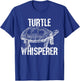 Turtle Whisperer Funny Pet Turtle T-Shirt - T-Shirt | Royal