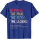 Nephew The Man The Myth The Legend He Knows Everything T-Shirt - T-Shirt | Royal