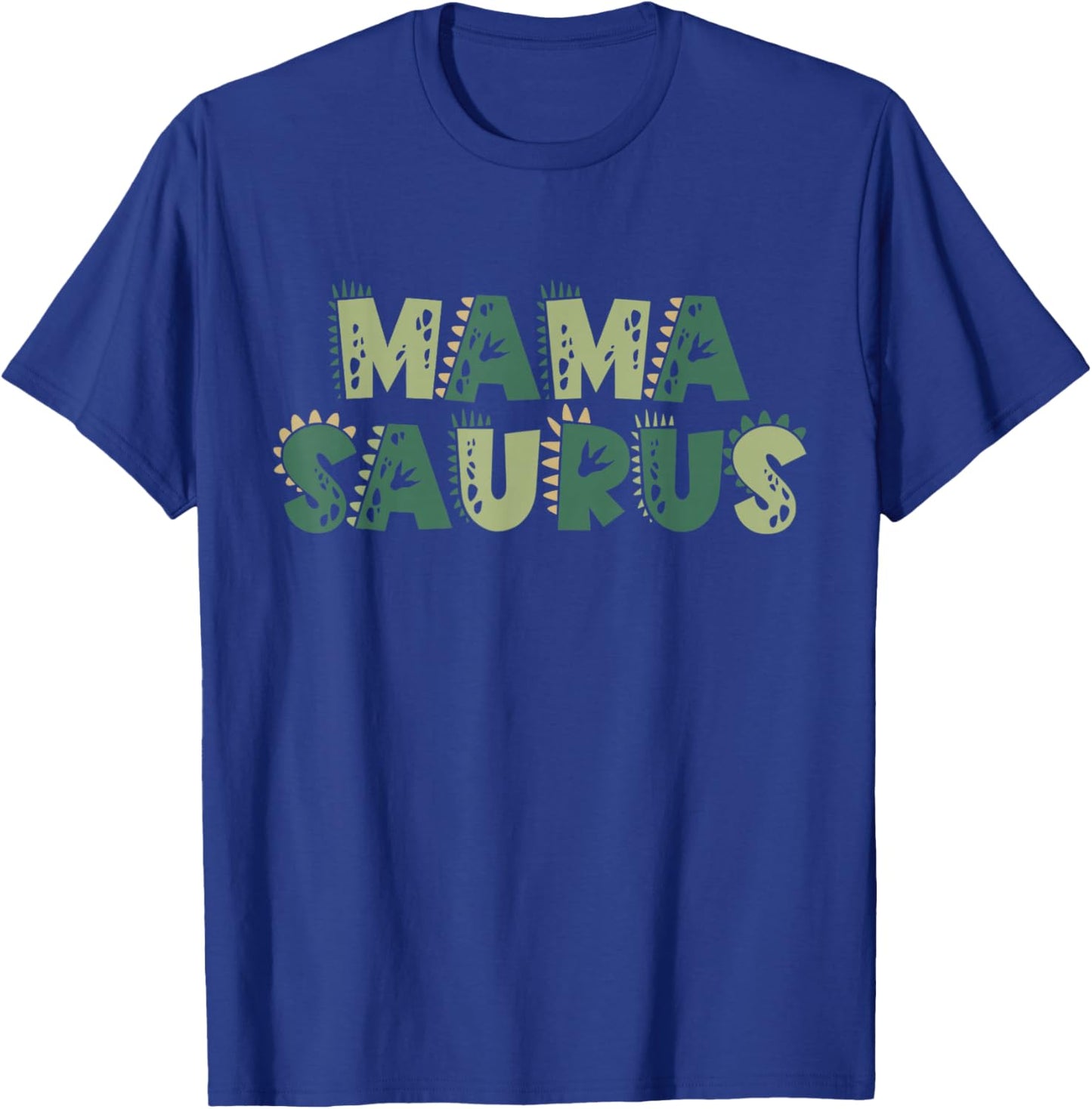 Mama Saurus Matching Family Birthday Dinosaur Men Women Kids T-Shirt - T-Shirt | Royal