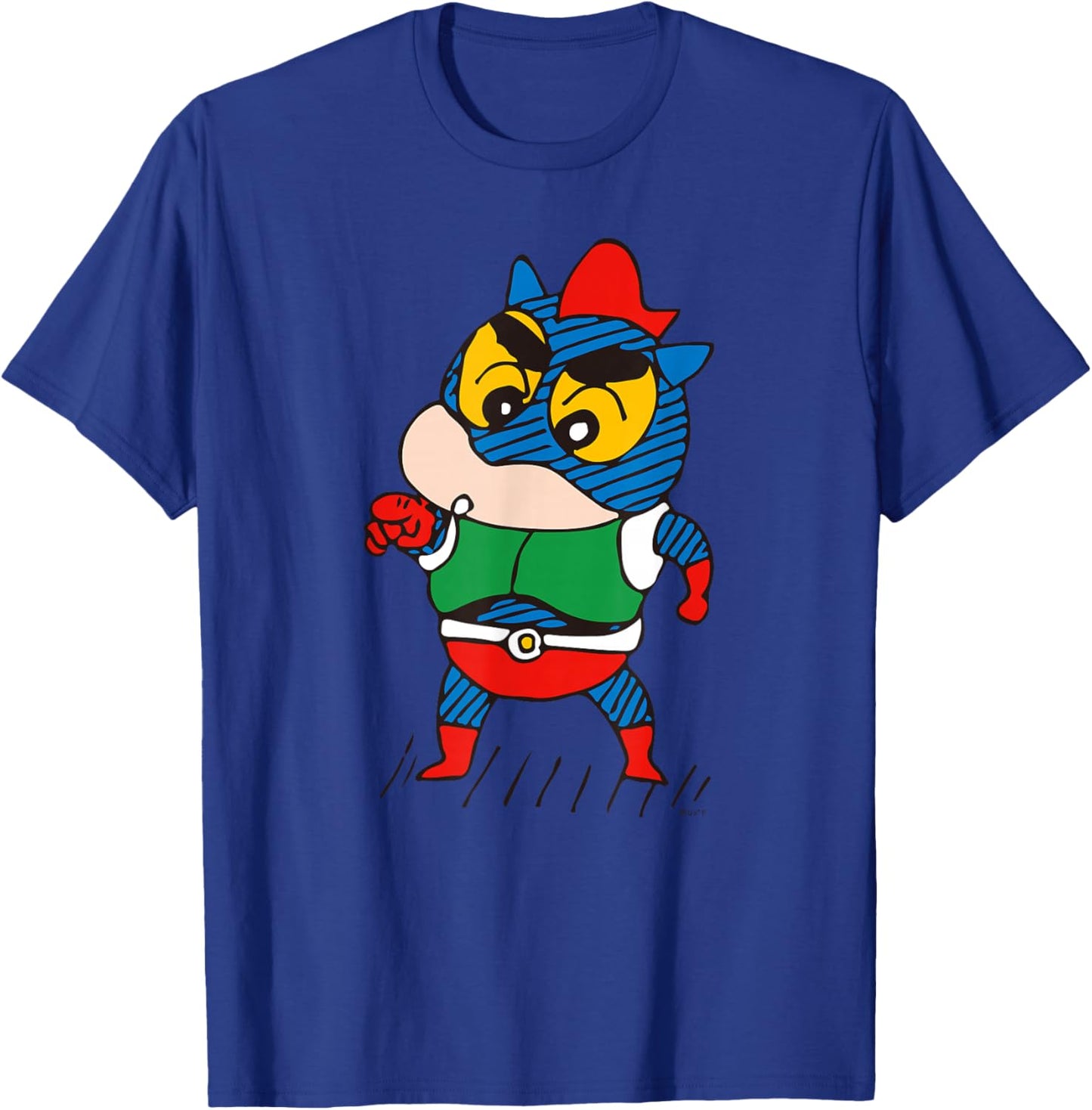 【manga】Crayon Shin-chan Transform into an Action kamen! T-Shirt - T-Shirt | Royal