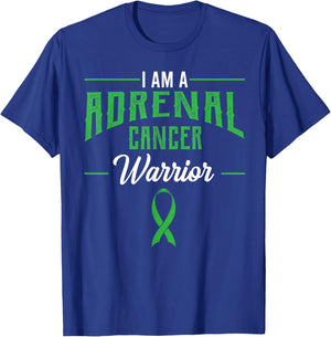 Adrenal Cancer Awareness Adrenal Cortical Carcinoma Gift T-Shirt - T-Shirt | Royal