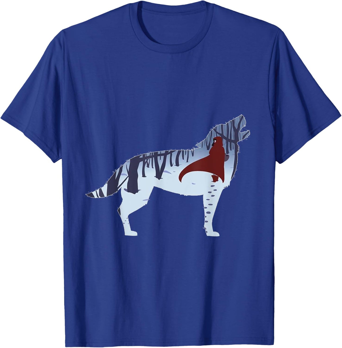 Red Riding Hood & Big Bad Wolf T Shirt T-Shirt - T-Shirt | Royal