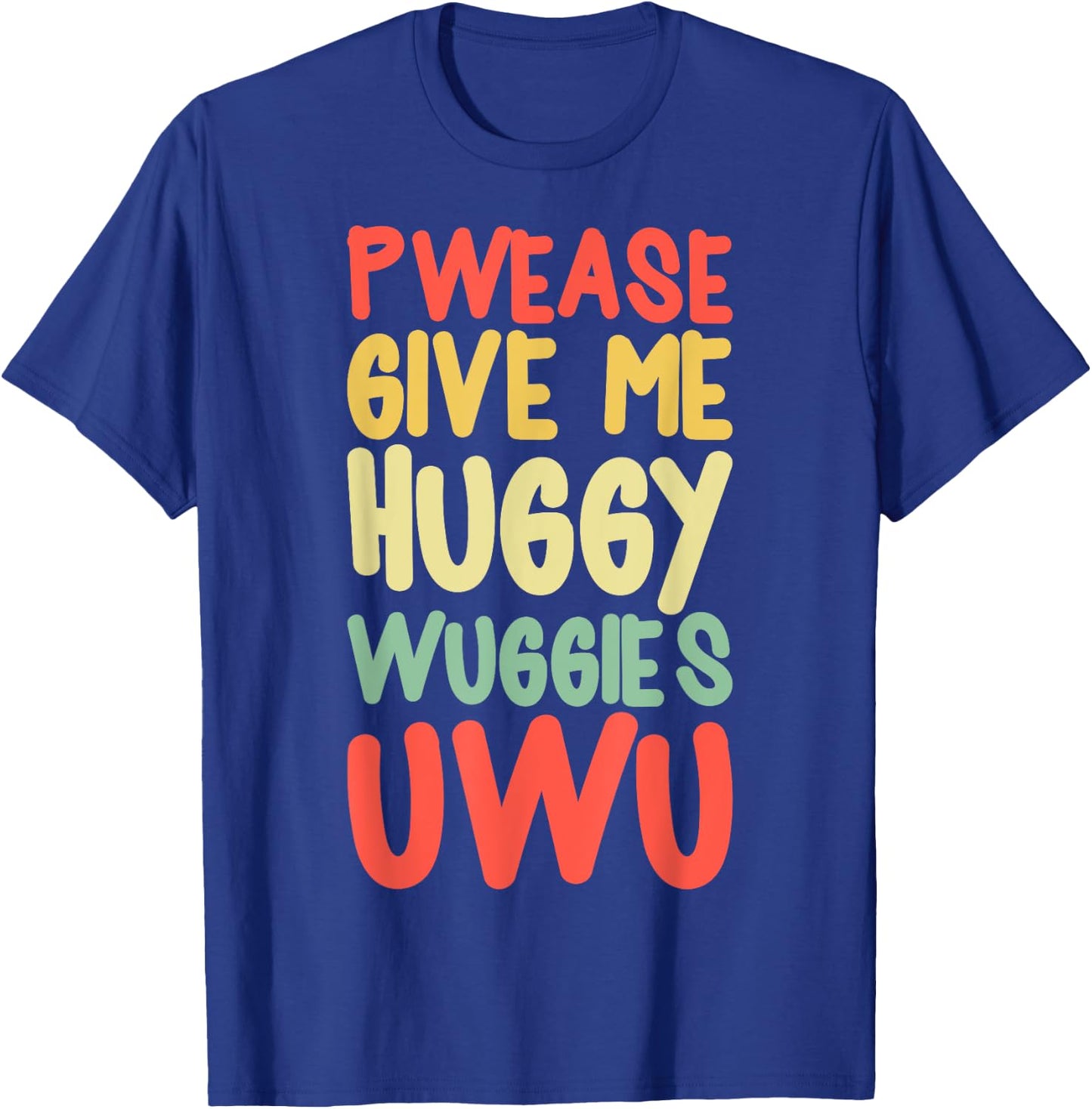 UWU OWO Furries Meme Anime Funny Memes Weeb Furry T-Shirt - T-Shirt | Royal