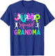 Grandma Jump Birthday Trampoline Party Birthday Jump squad T-Shirt - T-Shirt | Royal