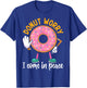 Donut Worry I Come In Peace T-Shirt - T-Shirt | Royal