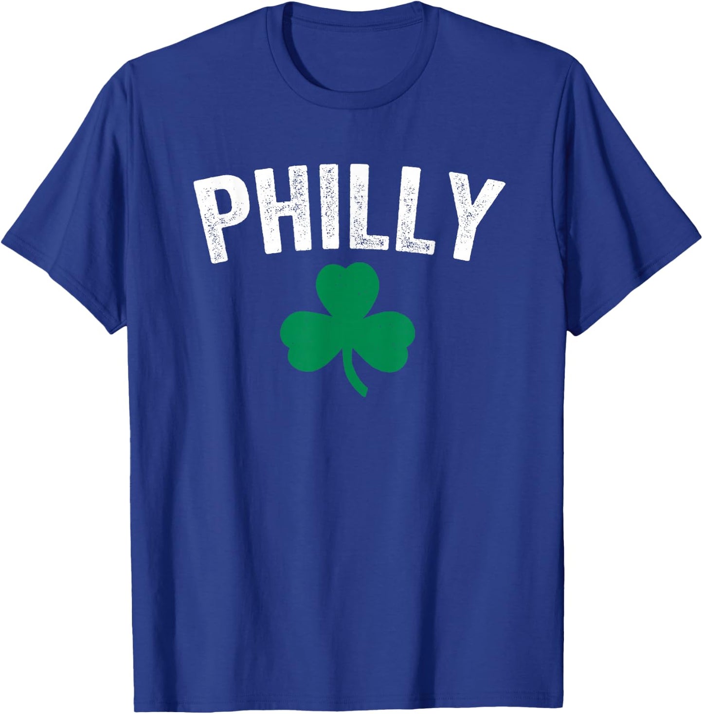 Philadelphia St. Patrick's Philly Irish Shamrock Party Gift T-Shirt - T-Shirt | Royal