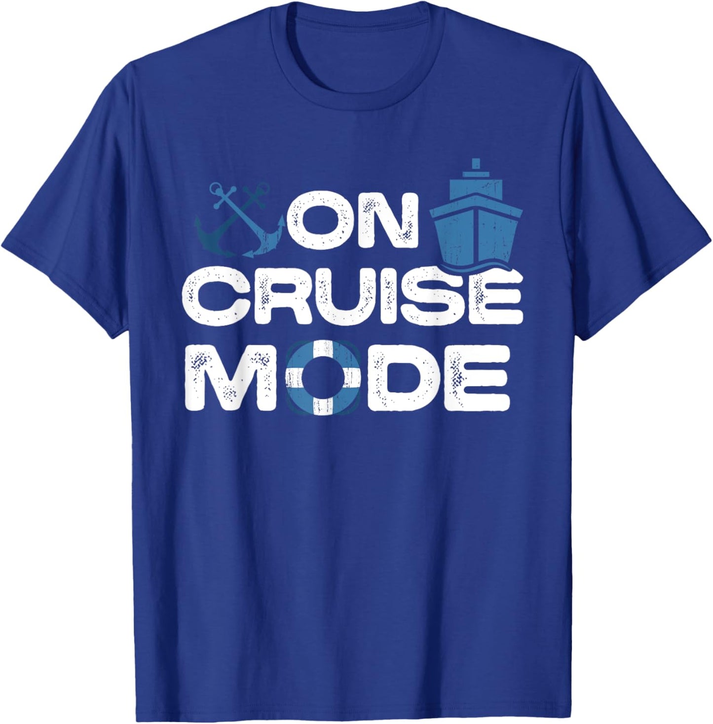 On Cruise Mode T-Shirt - T-Shirt | Royal