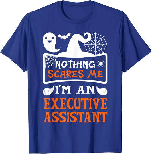 Funny Halloween Vampire Executive Assistant T-Shirt - T-Shirt | Royal