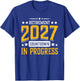 Retirement 2027 Countdown in Progress Funny Retiring Retire T-Shirt - T-Shirt | Royal