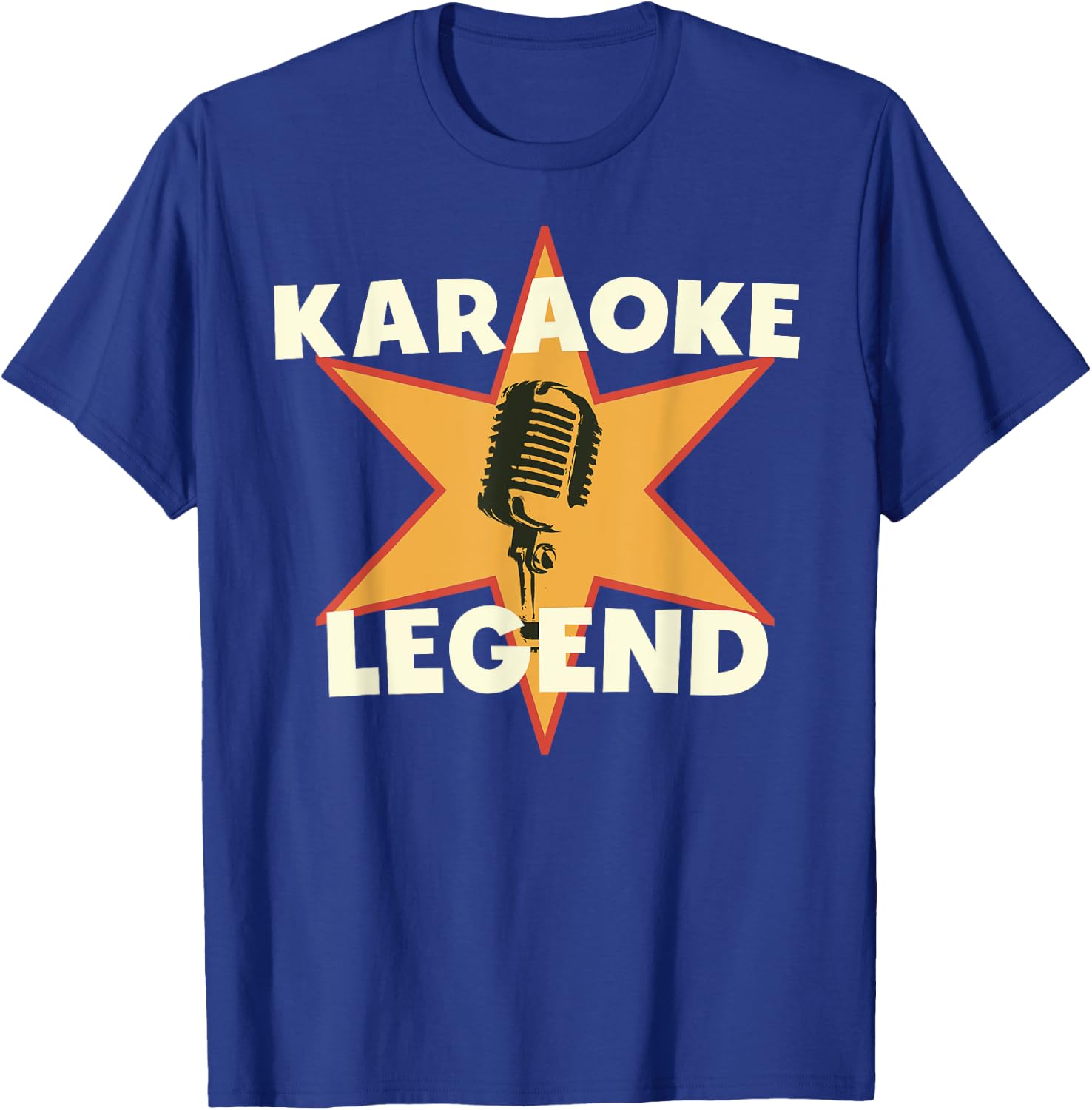 Karaoke Legend - Acapella Singer Funny Karaoke T-Shirt - T-Shirt | Royal