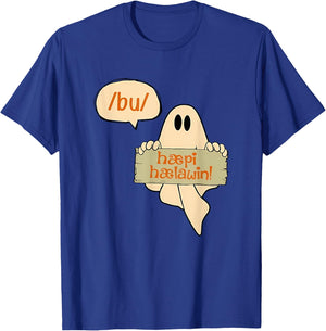 Speech Therapist Halloween shirt SLP Halloween Phonetics T-Shirt - T-Shirt | Royal
