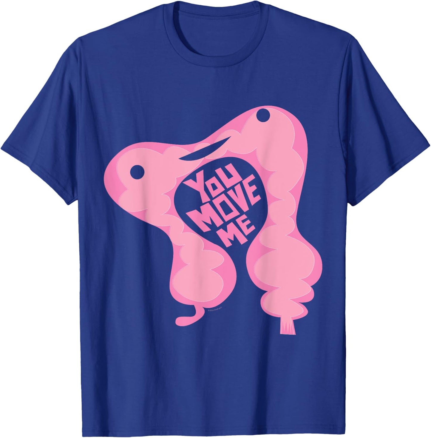 I Heart Guts Cute Colon - Intestine Cartoon Cancer Surgery IBD IBS Humor T-Shirt - T-Shirt | Royal