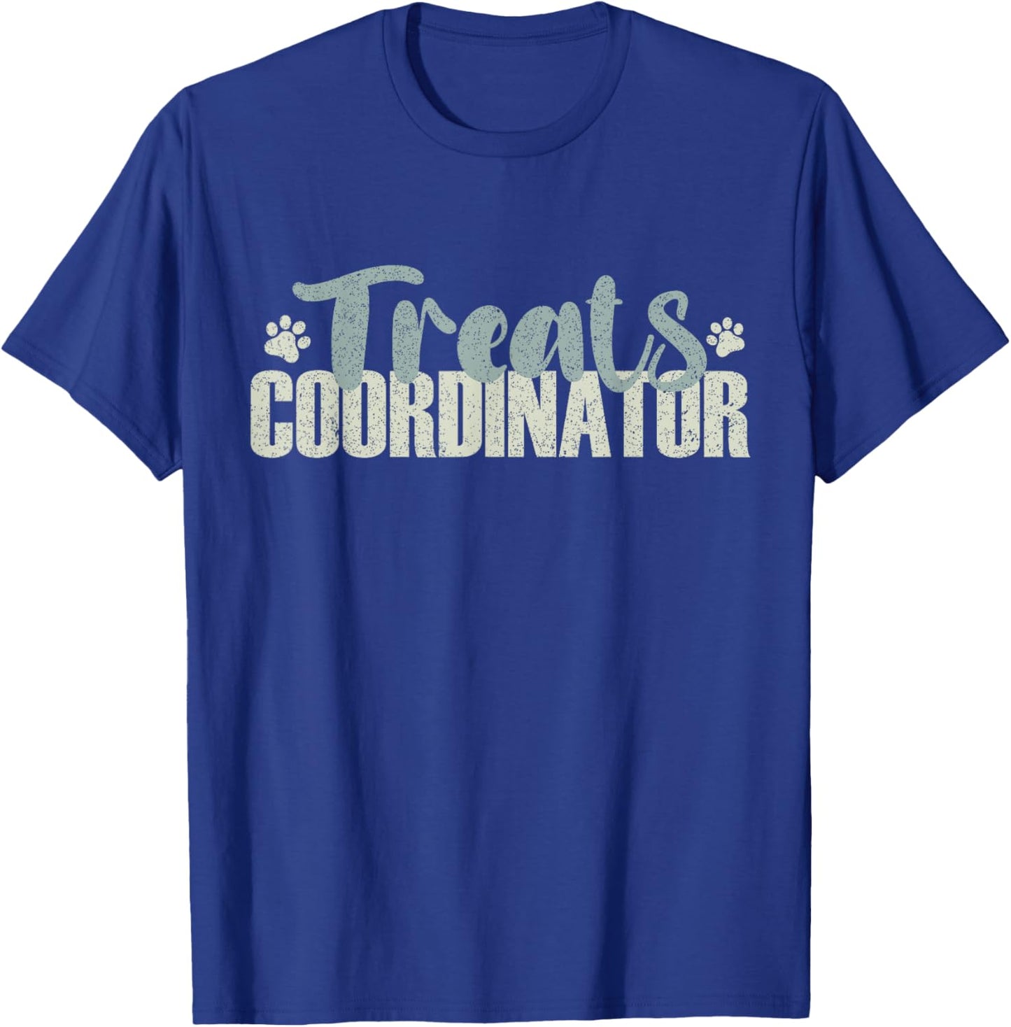 Treats Coordinator Women and Men Dad Responsibilities T-Shirt - T-Shirt | Royal