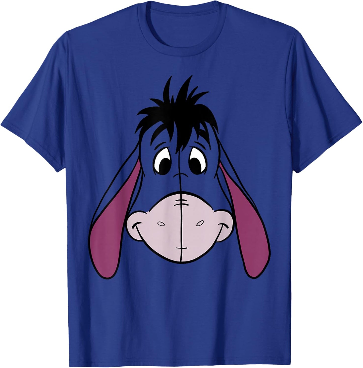 Disney Winnie The Pooh Eeyore Large Face T-Shirt - T-Shirt | Royal
