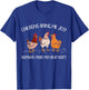 Chicken Owner Chicken Lover Poultry Farm Chicken Whisperer T-Shirt - T-Shirt | Royal