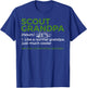 Scouting Funny Scout Grandpa Definition Proud Scout Grandpa T-Shirt - T-Shirt | Royal