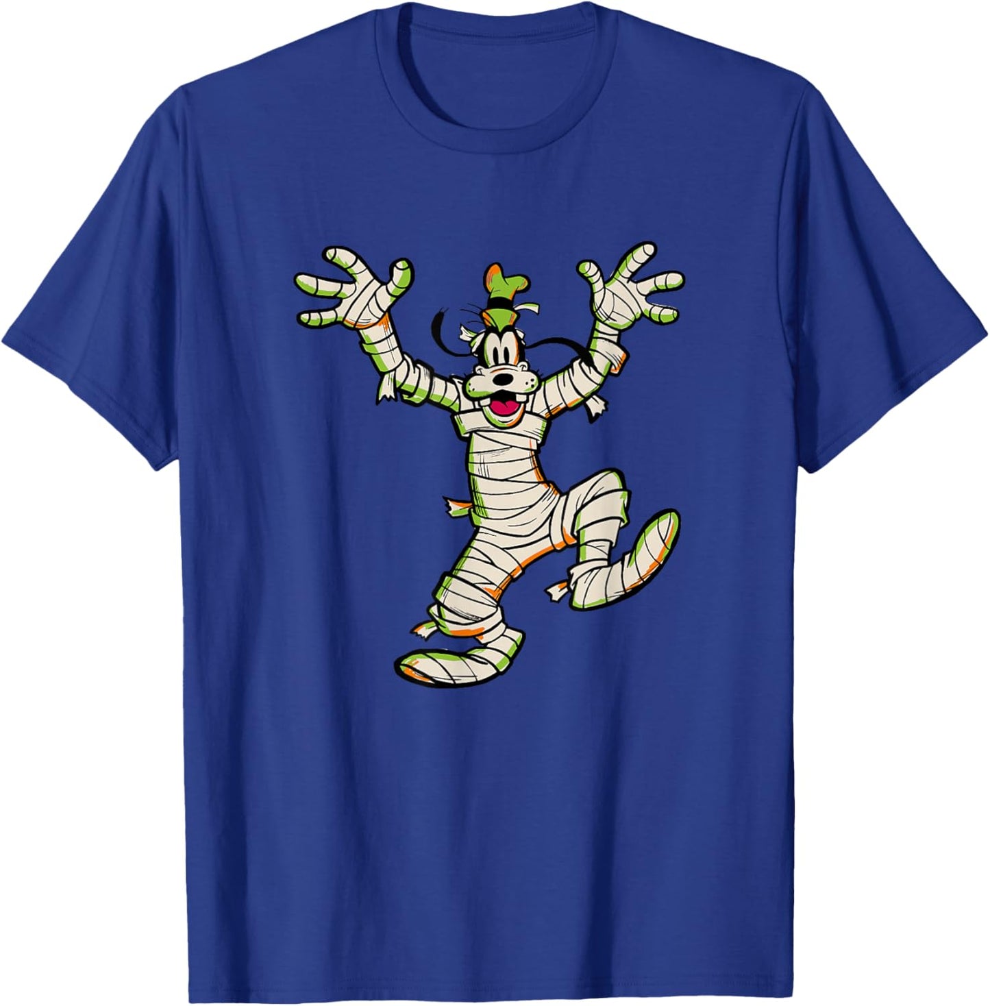 Disney Mickey and Friends Halloween Goofy Mummy Costume T-Shirt - T-Shirt | Royal