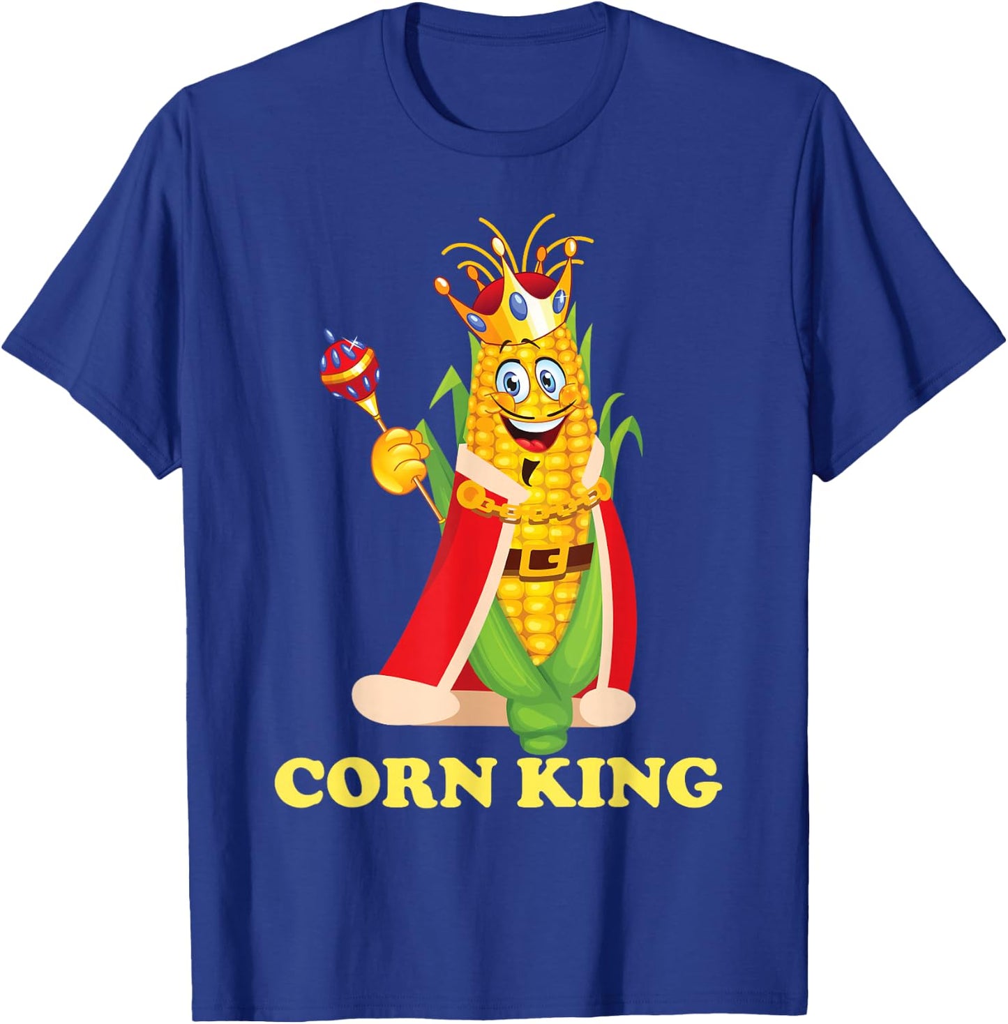 Corn King T-Shirt - T-Shirt | Royal