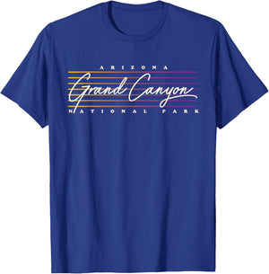 Nostalgic Retro Style Grand Canyon National Park T-Shirt - T-Shirt | Royal