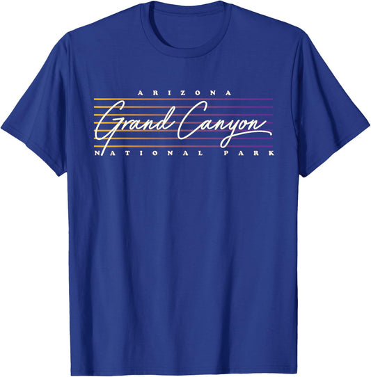 Nostalgic Retro Style Grand Canyon National Park T-Shirt - T-Shirt | Royal