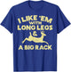 Long Legs Big Rack Deer Vintage Elk Buck Hunting Hunter Gift T-Shirt - T-Shirt | Royal