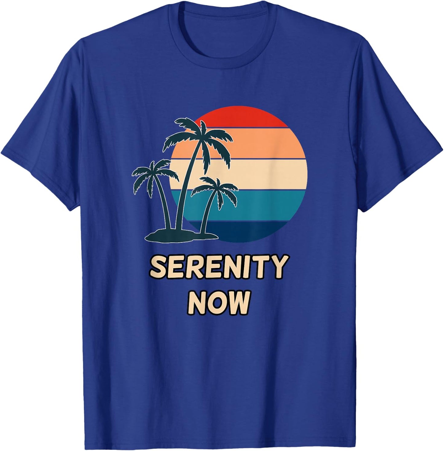 TV Fandom Clothing Express Co -Adults Black Small Serenity Now T-Shirt - T-Shirt | Royal