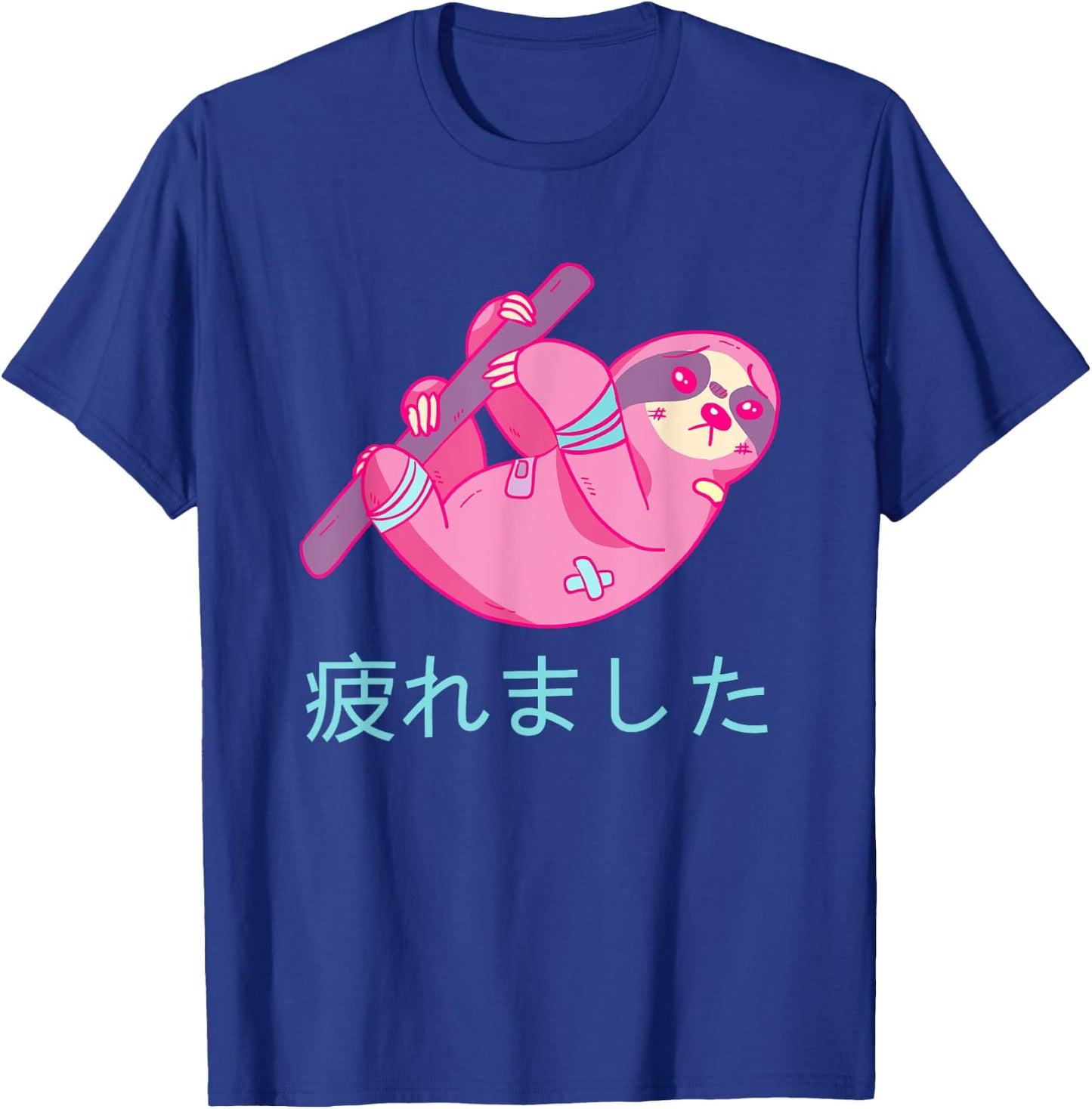 Yami Kawaii Sloth Pastel Goth T-Shirt - T-Shirt | Royal