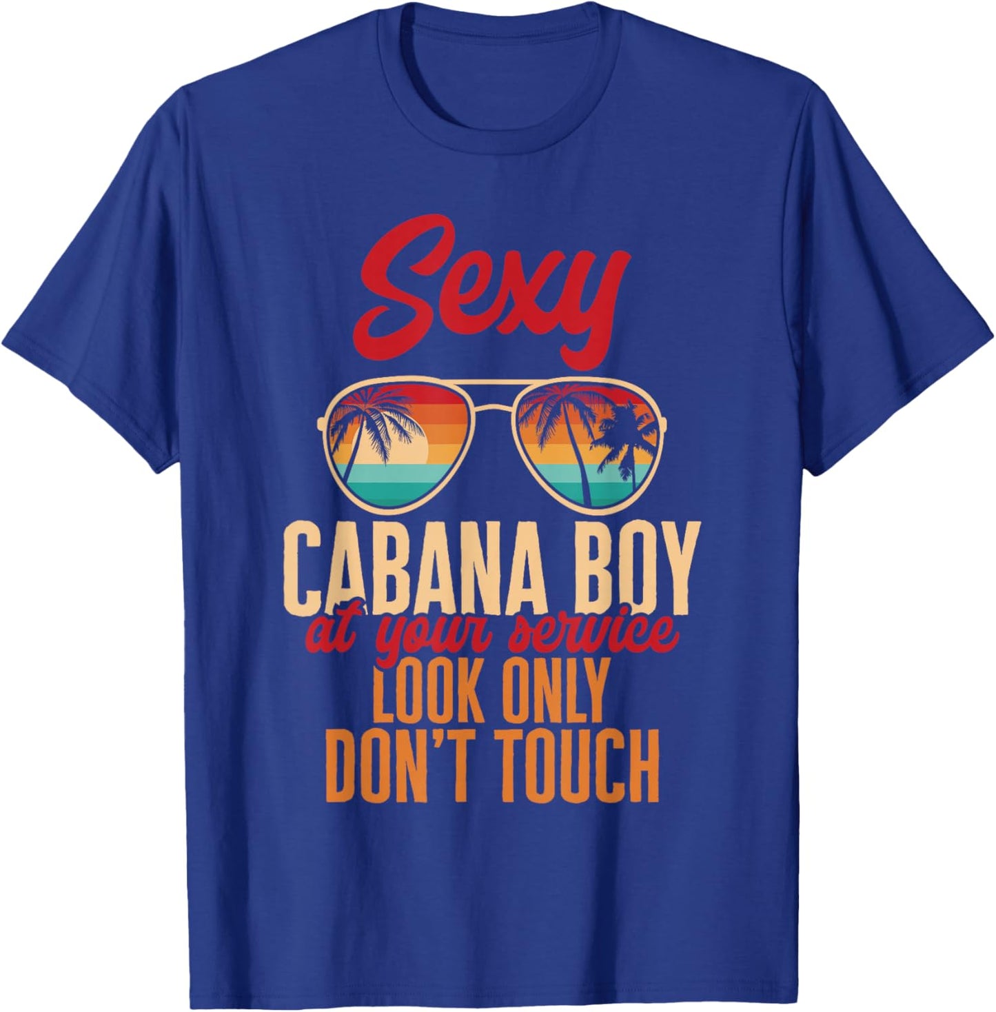 Cabana Boy Beach Bartender Cabana Boy T-Shirt - T-Shirt | Royal