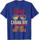 Cabana Boy Beach Bartender Cabana Boy T-Shirt - T-Shirt | Royal