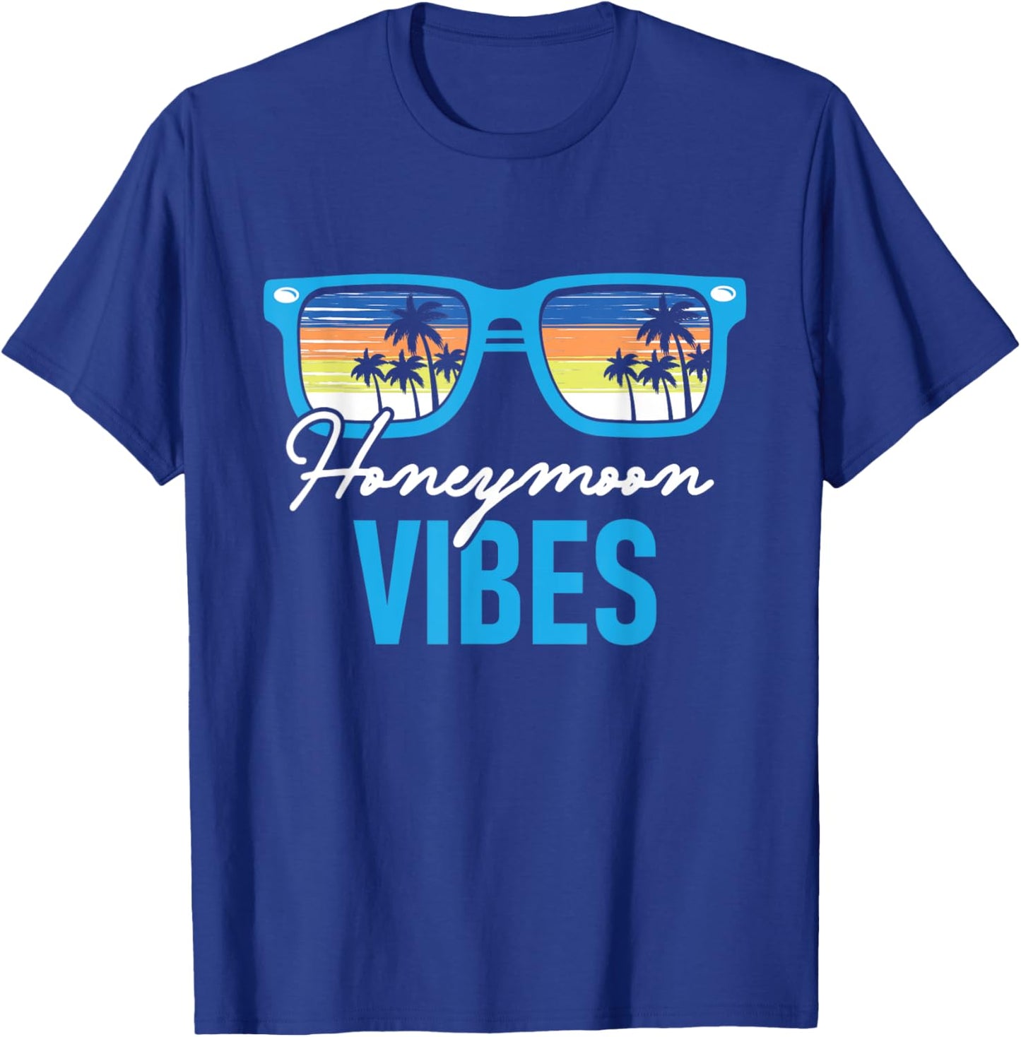 Honeymoon Vibes - Honeymooning Vacation Wedding Bride Groom T-Shirt - T-Shirt | Royal